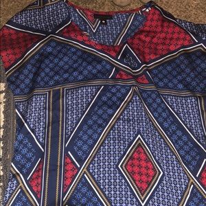 Worthington cute designed shirt size M!